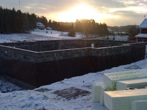 Sokkelin valu